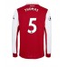 Cheap Arsenal Thomas Partey #5 Home Football Shirt 2022-23 Long Sleeve